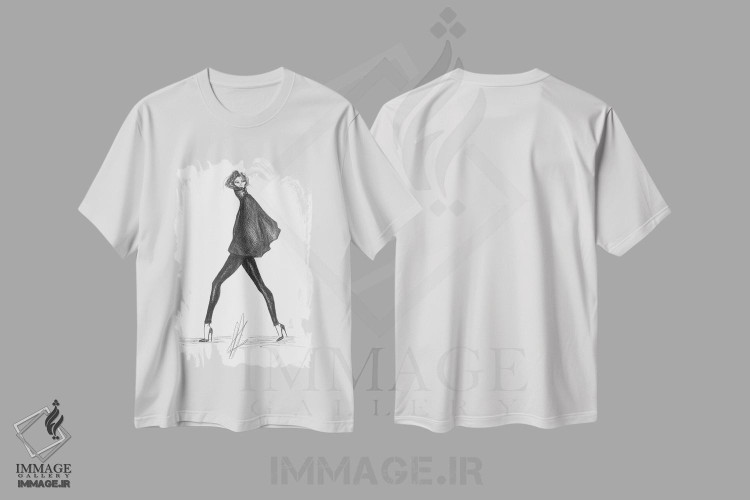 تیشرت طرح دار آثار آلساندرو دلا توره - فروشگاه ایماژ