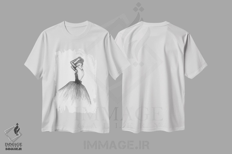 تیشرت طرح دار آثار آلساندرو دلا توره - فروشگاه ایماژ