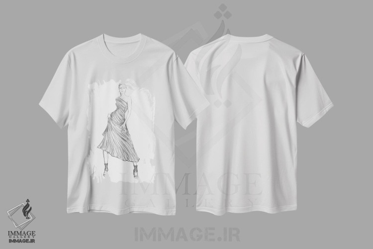 تیشرت طرح دار آثار آلساندرو دلا توره - فروشگاه ایماژ