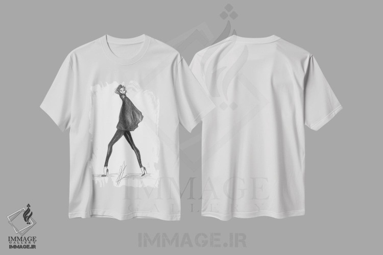 تیشرت طرح دار آثار آلساندرو دلا توره - فروشگاه ایماژ