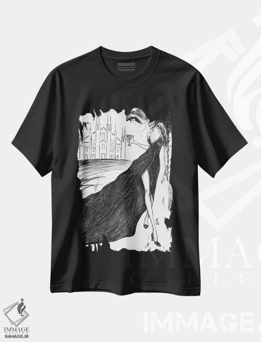 تیشرت طرح دار آثار آلساندرو دلا توره - immage.ir