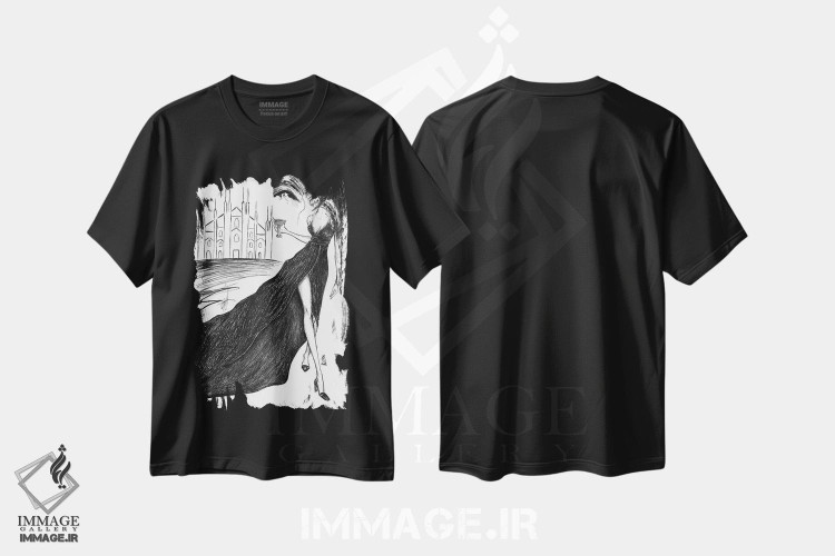 تیشرت طرح دار آثار آلساندرو دلا توره - immage.ir