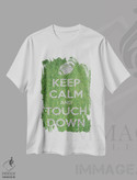 تیشرت طرح دار آرام باش و تاچ داون انجام بده، تایپوگرافی اثر آلساندرو دلا توره | immage.ir
