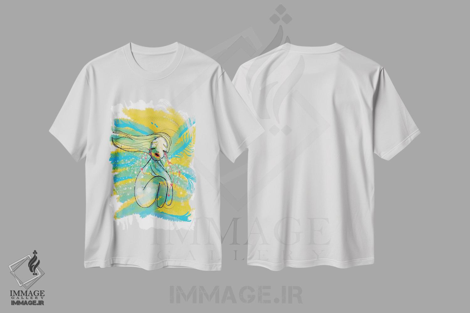 تیشرت طرح دار کودک جنگ، هنر دیجیتال اثر آلساندرو دلا توره | immage.ir