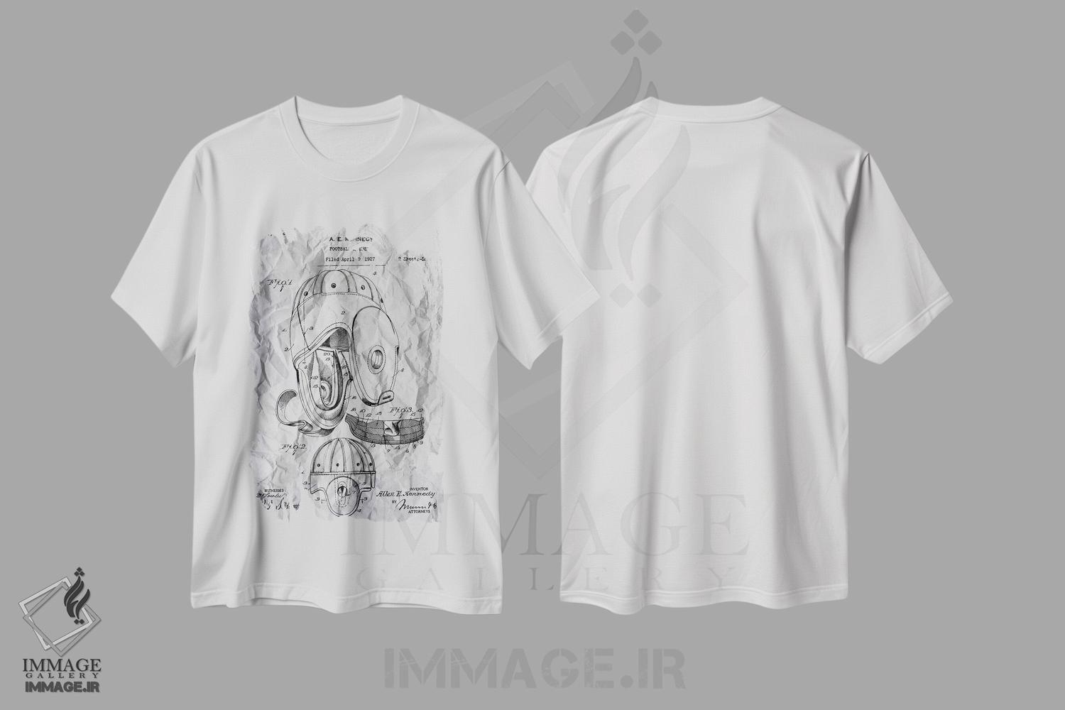 تیشرت طرح دار آثار آلساندرو دلا توره - فروشگاه ایماژ