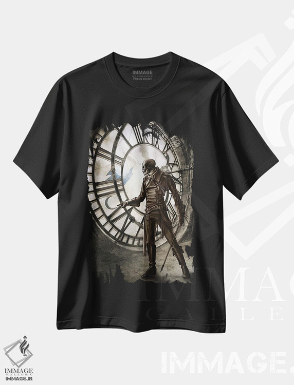 تیشرت طرح دار زمان مرگ، دکوراسیون جایگزین اثر آلکمی انگلند | فروشگاه ایماژ