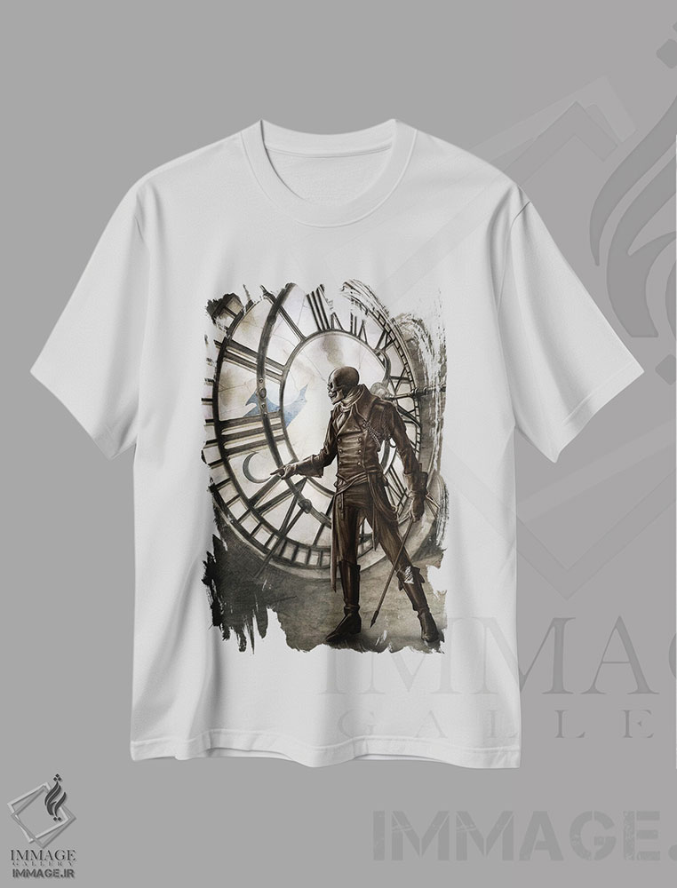 تیشرت طرح دار زمان مرگ، دکوراسیون جایگزین اثر آلکمی انگلند | immage.ir