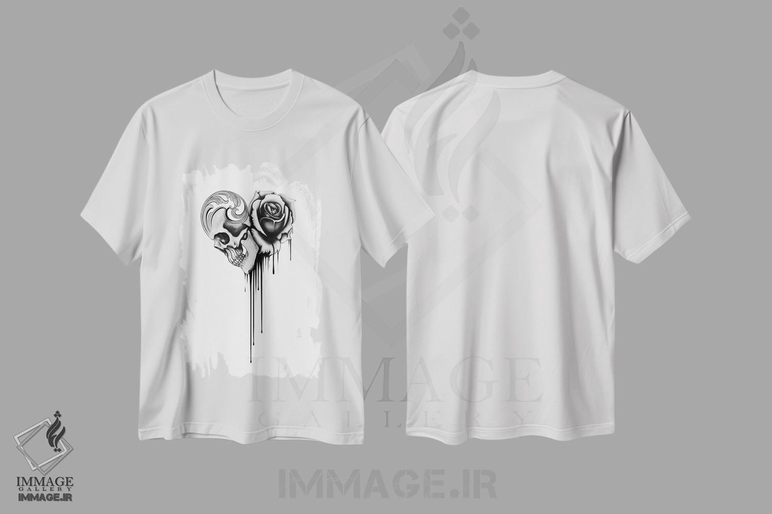 تیشرت طرح دار عشق سیاه، دکوراسیون جایگزین اثر آلکمی انگلند | immage.ir