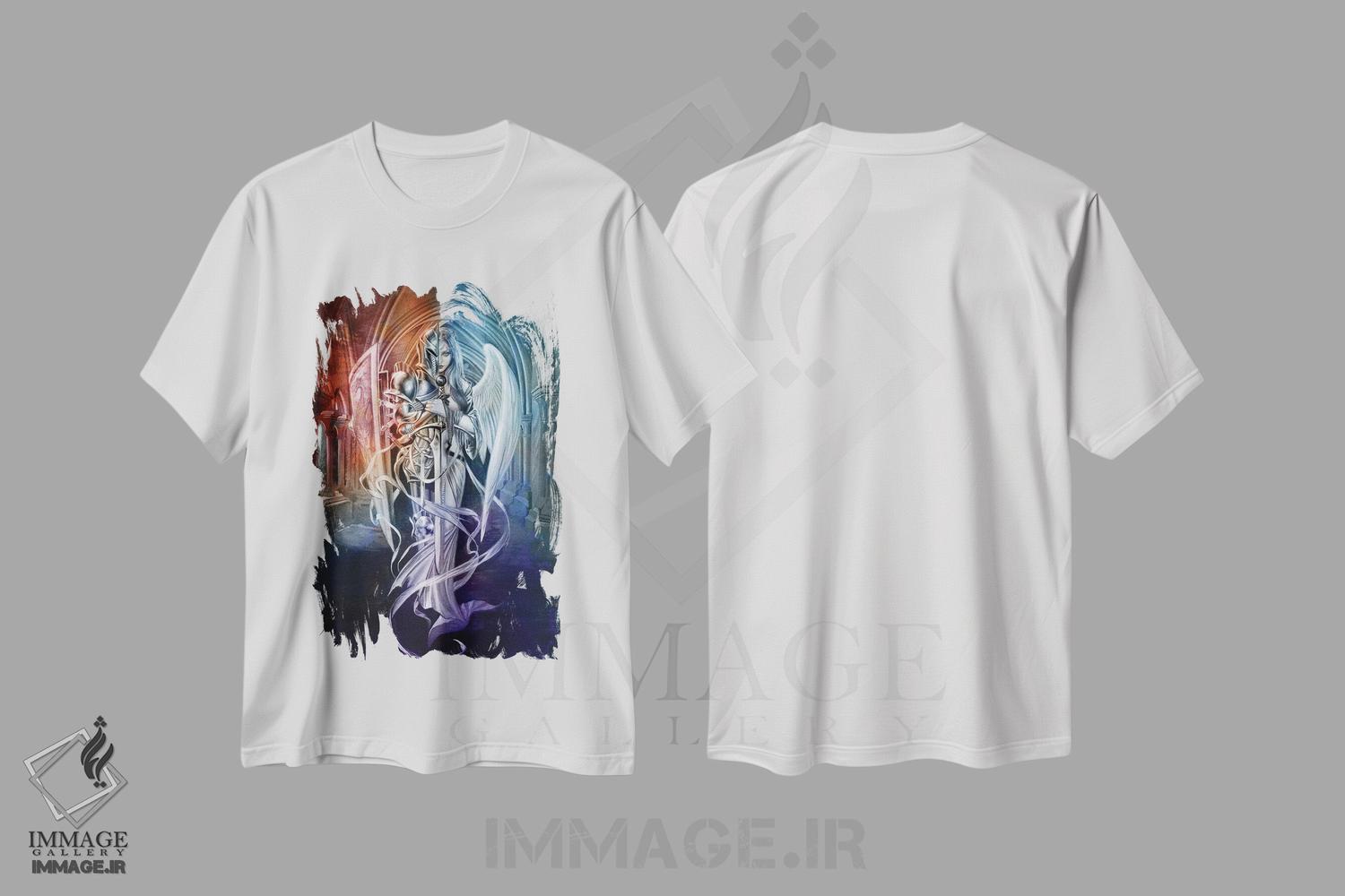 تیشرت طرح دار شوالیه و دایه، دکوراسیون جایگزین اثر آلکمی انگلند | immage.ir
