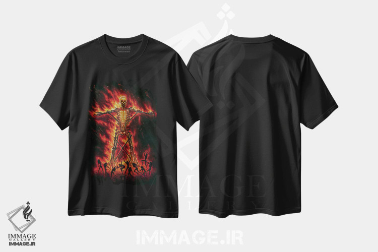 تیشرت طرح دار شب بلتین، دکوراسیون جایگزین اثر آلکمی انگلند | فروشگاه ایماژ