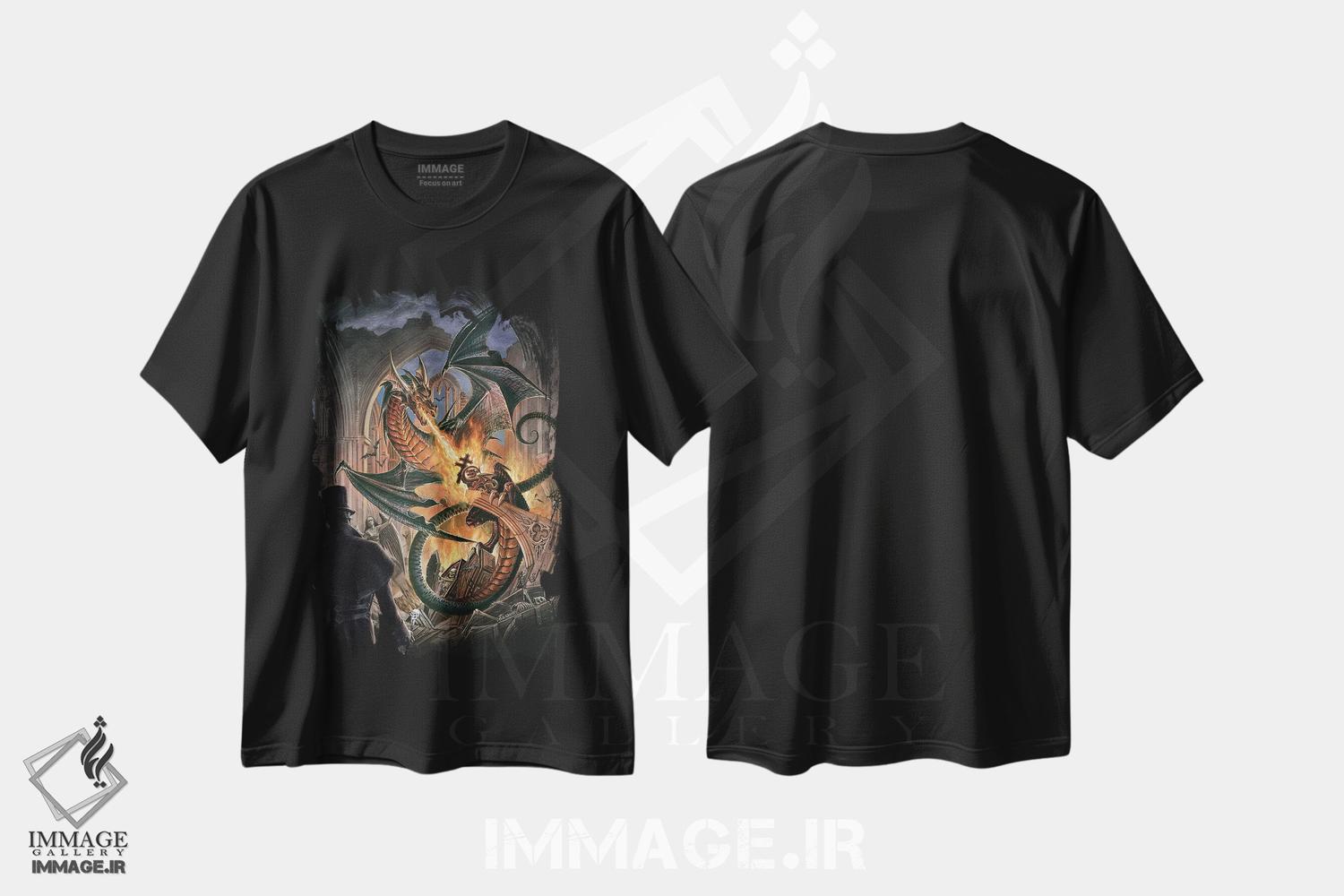 تیشرت طرح دار انحلال جهنم، دکوراسیون جایگزین اثر آلکمی انگلند | فروشگاه ایماژ