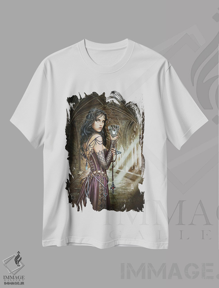 تیشرت طرح دار نام گل سرخ، دکوراسیون جایگزین اثر آلکمی انگلند | immage.ir