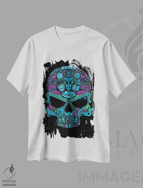 تیشرت طرح دار رنج و بدبیاری، دکوراسیون جایگزین اثر آلکمی انگلند | immage.ir