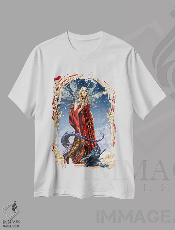 تیشرت طرح دار بارش برف در آوالون، دکوراسیون جایگزین اثر آلکمی انگلند | immage.ir