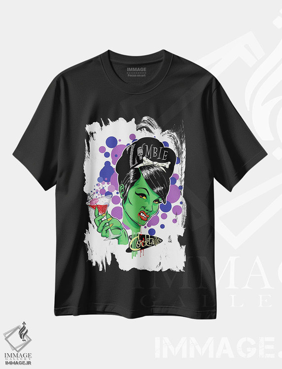 تیشرت طرح دار کوکتل های زامبی، دکوراسیون جایگزین اثر آلکمی انگلند | فروشگاه ایماژ