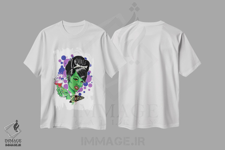 تیشرت طرح دار کوکتل های زامبی، دکوراسیون جایگزین اثر آلکمی انگلند | immage.ir