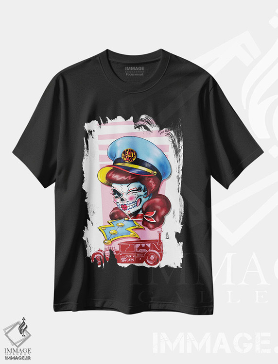 تیشرت طرح دار بلیط سفر، دکوراسیون جایگزین اثر آلکمی انگلند | فروشگاه ایماژ