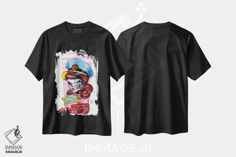 تیشرت طرح دار بلیط سفر، دکوراسیون جایگزین اثر آلکمی انگلند | فروشگاه ایماژ