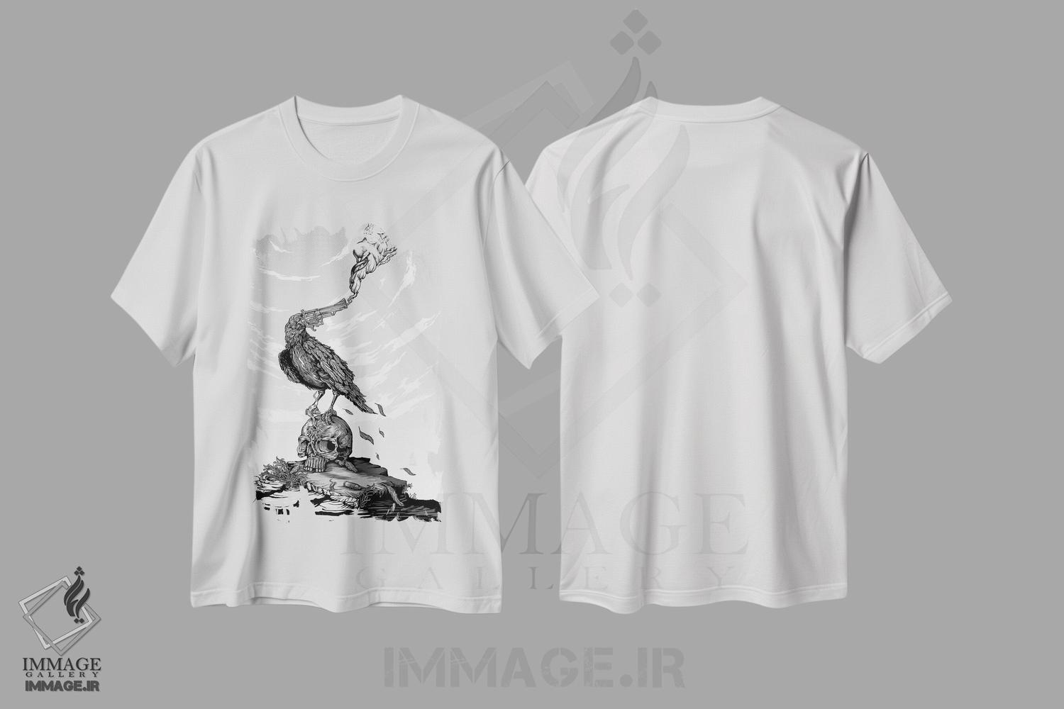 تیشرت طرح دار شاگرد شکارچی گلوله، دکوراسیون جایگزین اثر آلکمی انگلند | immage.ir