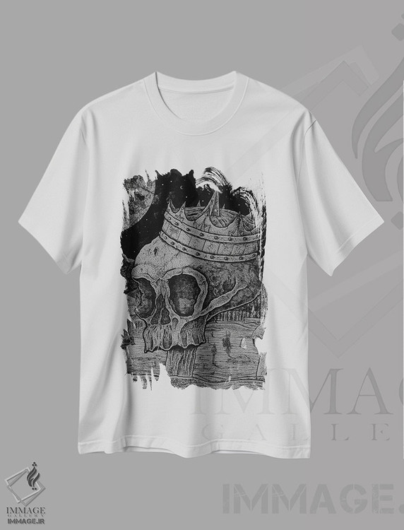 تیشرت طرح دار پادشاه اجساد، دکوراسیون جایگزین اثر آلکمی انگلند | immage.ir
