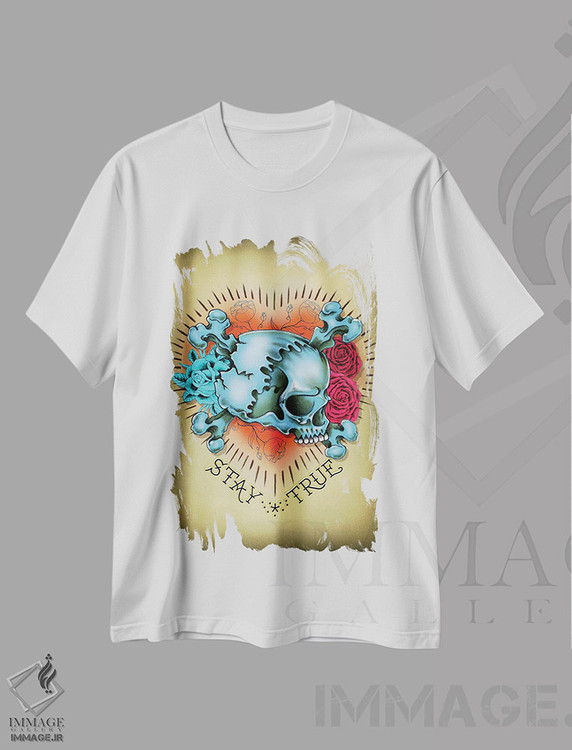 تیشرت طرح دار وفادار بمان، دکوراسیون جایگزین اثر آلکمی انگلند | immage.ir