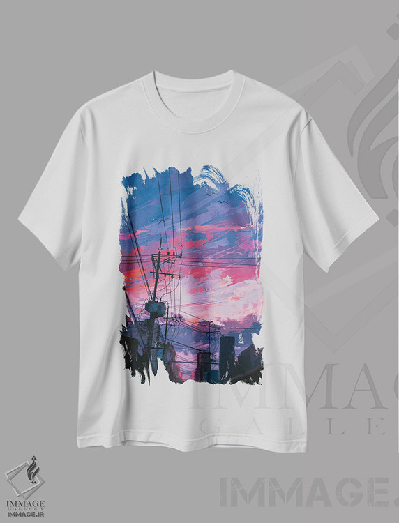 تیشرت طرح دار دیوارها، هنر فاخر معاصر اثر آلنا آئنامی | immage.ir