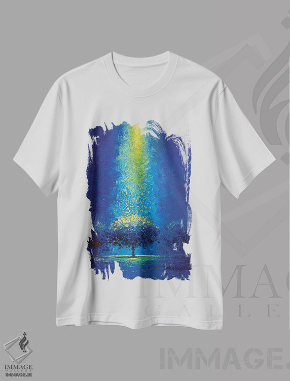 تیشرت طرح دار روشن بین، دکور معاصر اثر آلساندرو پیراس | immage.ir