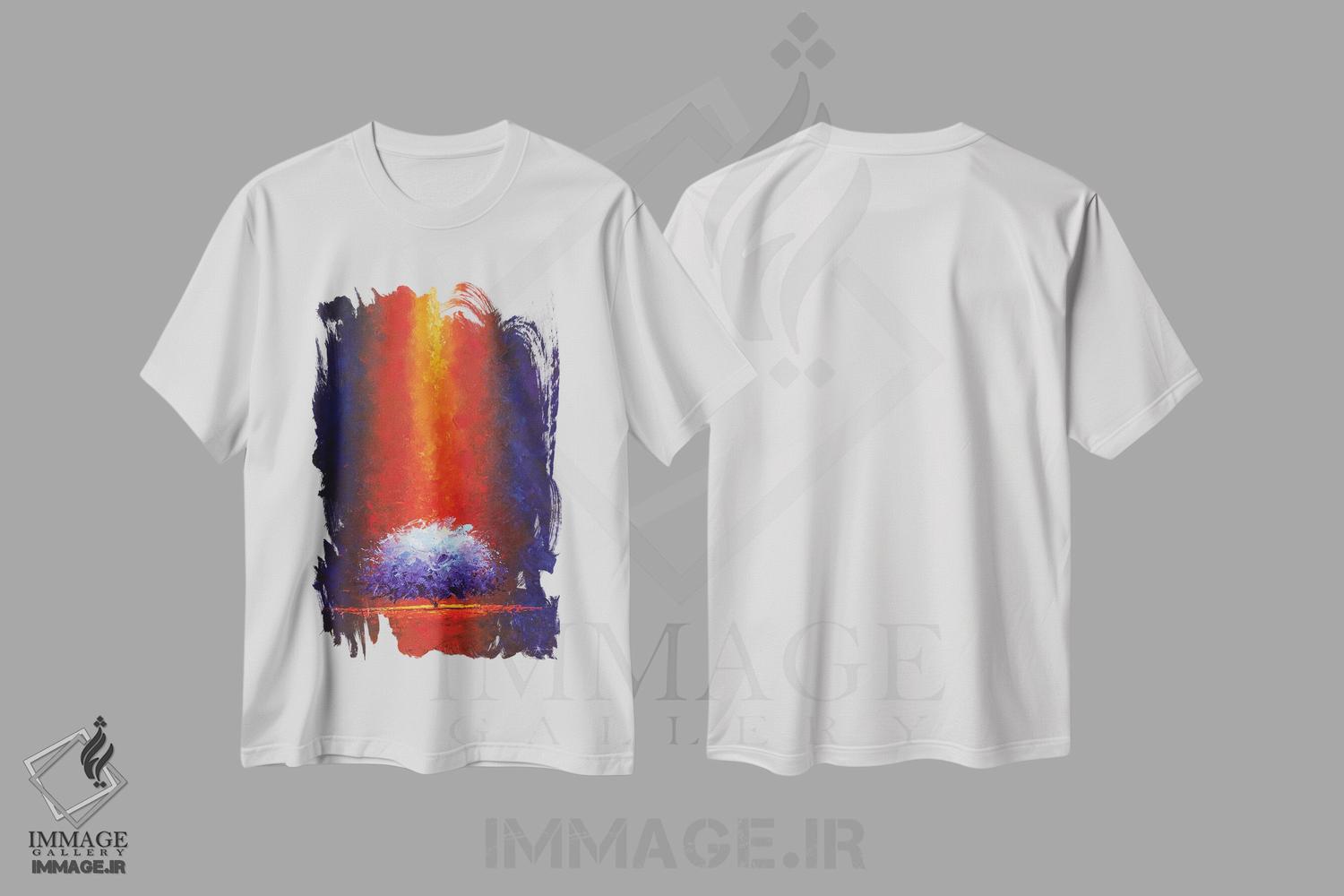 تیشرت طرح دار تاج سفید، دکور معاصر اثر آلساندرو پیراس | immage.ir