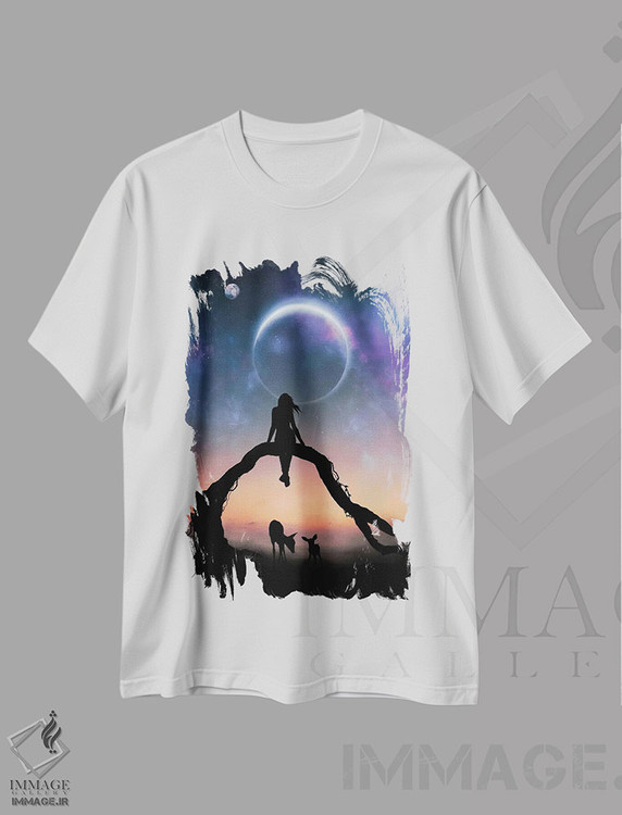 تیشرت طرح دار رویا، عکاسی ترکیبی اثر عبدالله ایویندار | immage.ir