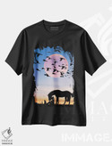 تیشرت طرح دار اسب و زن، عکاسی ترکیبی اثر عبدالله ایویندار | فروشگاه ایماژ