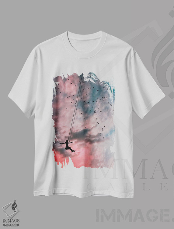 تیشرت طرح دار در آسمان، عکاسی ترکیبی اثر عبدالله ایویندار | immage.ir