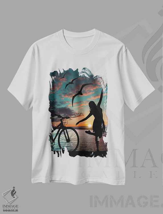 تیشرت طرح دار سیلوئت، عکاسی ترکیبی اثر عبدالله ایویندار | immage.ir