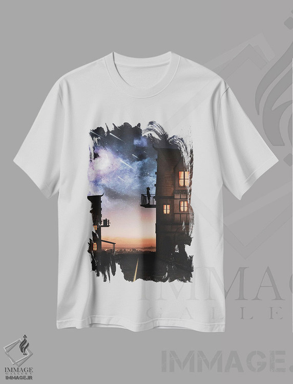 تیشرت طرح دار ستارگان، عکاسی ترکیبی اثر عبدالله ایویندار | immage.ir