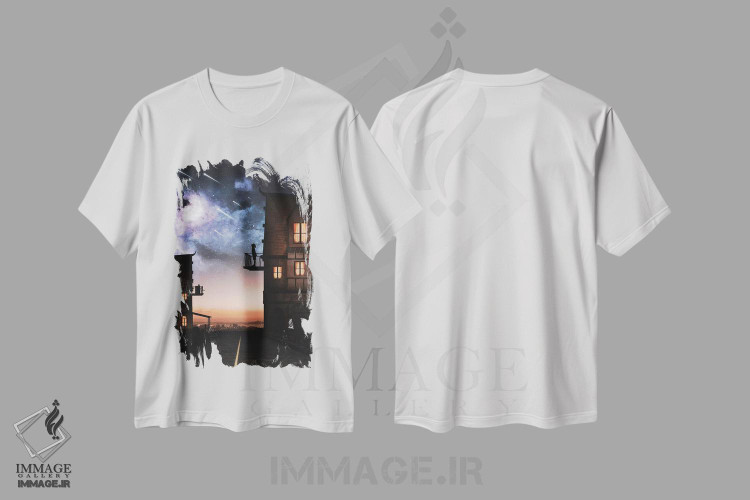 تیشرت طرح دار ستارگان، عکاسی ترکیبی اثر عبدالله ایویندار | immage.ir