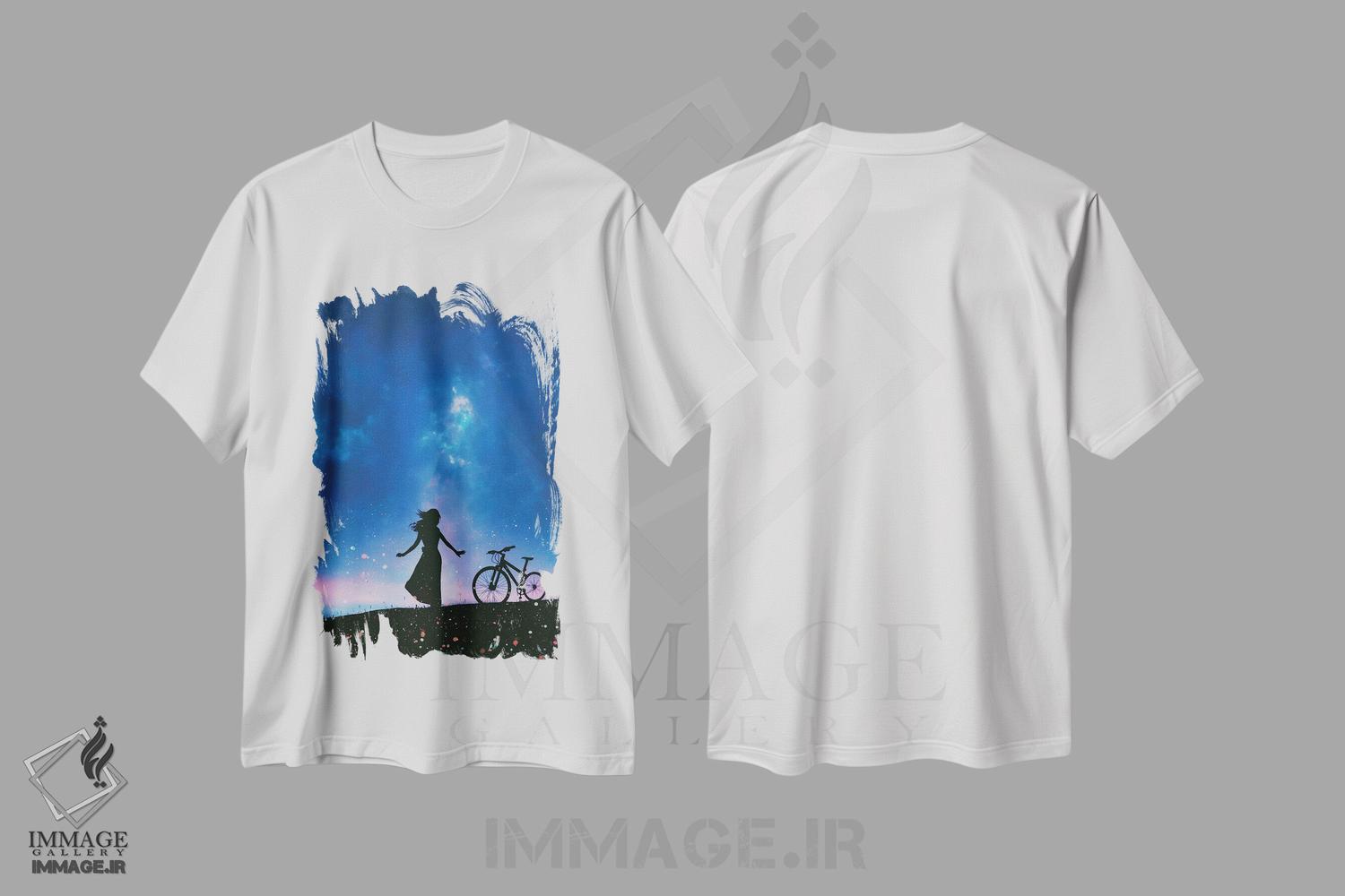 تیشرت طرح دار پیش از طوفان، عکاسی ترکیبی اثر عبدالله ایویندار | immage.ir