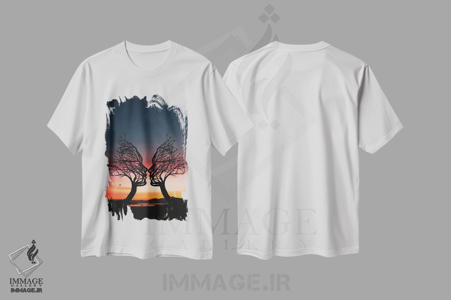 تیشرت طرح دار من و تو، عکاسی ترکیبی اثر عبدالله ایویندار | immage.ir