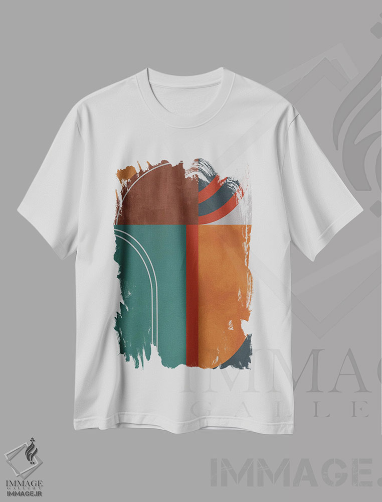 تیشرت طرح دار مفهوم هندسی ۴۷ اثر آنجِل استوز | immage.ir