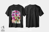 تیشرت طرح دار گل های وحشی ۱۶، آبستره اثر آنجِل استوز | فروشگاه ایماژ