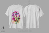 تیشرت طرح دار گل های وحشی ۱۶، آبستره اثر آنجِل استوز | immage.ir