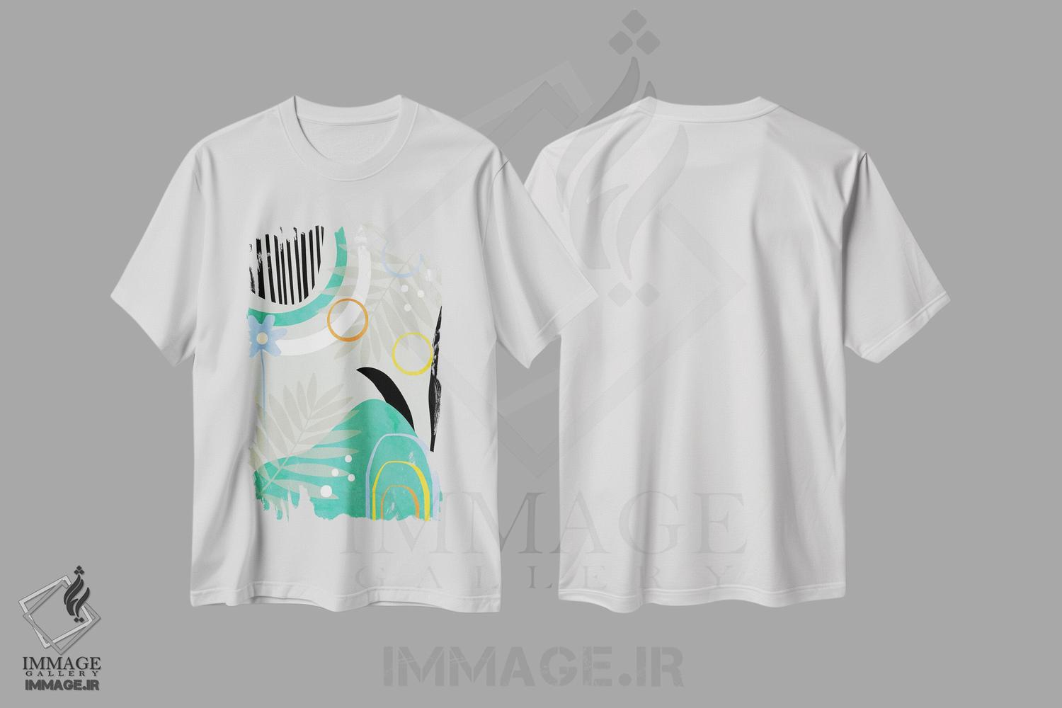تیشرت طرح دار باغ جادویی II اثر آنجِل استوز | immage.ir
