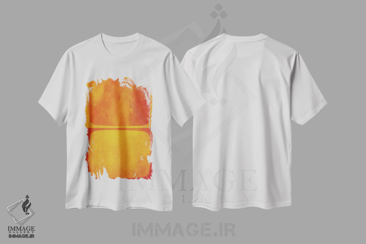 تیشرت طرح دار بلوک ها III اثر آنجِل استوز | immage.ir