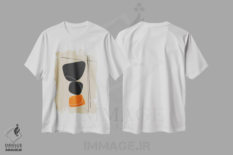 تیشرت طرح دار مفهوم مینیمال XX اثر آنجِل استوز | immage.ir