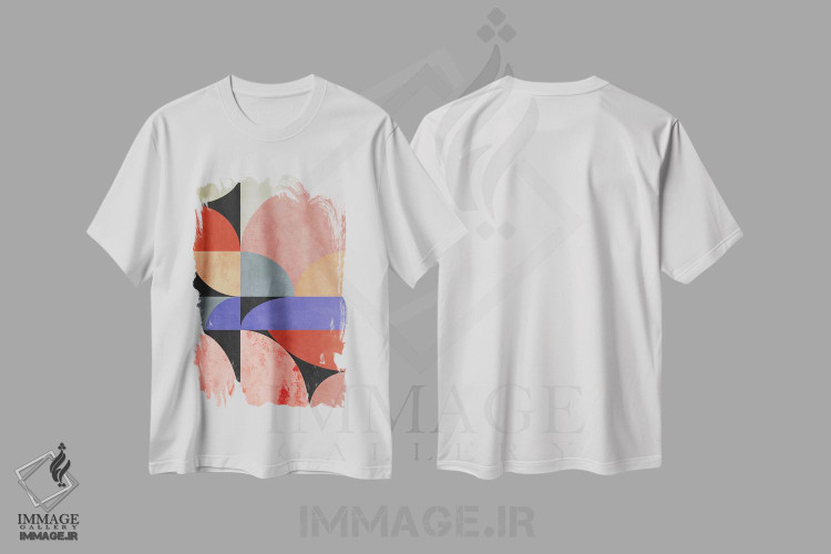 تیشرت طرح دار نیم دایره ها XIX اثر آنجِل استوز | immage.ir