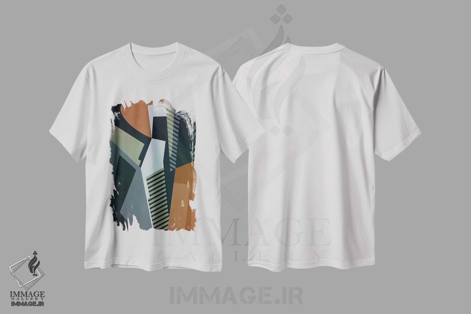 تیشرت طرح دار ساختمان ها اثر آنجِل استوز | immage.ir