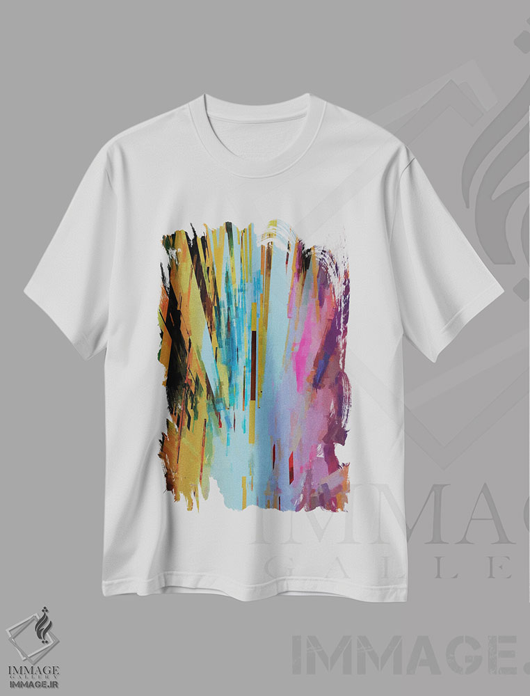تیشرت طرح دار منظرهٔ شهری III اثر آنجِل استوز | immage.ir