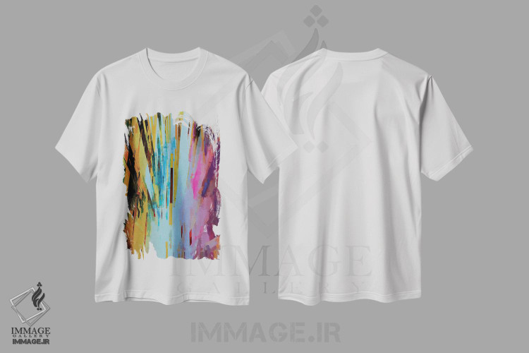 تیشرت طرح دار منظرهٔ شهری III اثر آنجِل استوز | immage.ir