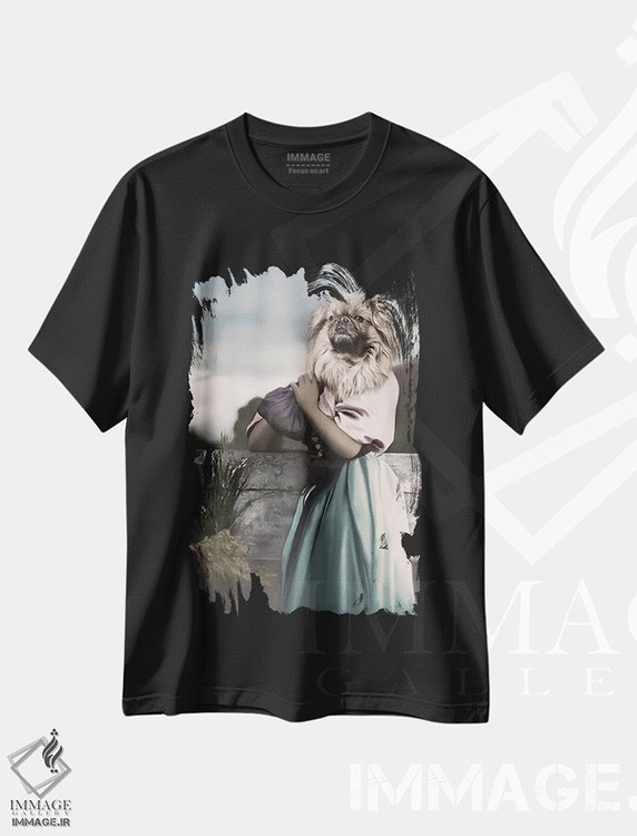 تیشرت طرح دار آدیتی، تزئینی اثر انیمال فَنسی | فروشگاه ایماژ