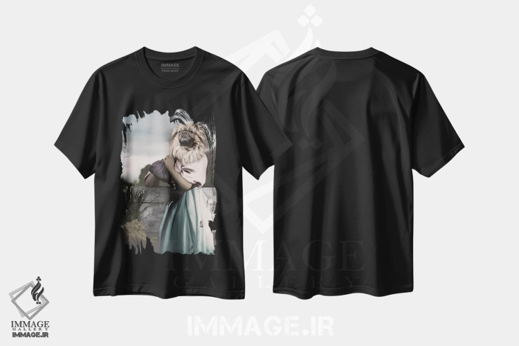 تیشرت طرح دار آدیتی، تزئینی اثر انیمال فَنسی | فروشگاه ایماژ