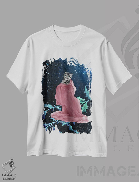 تیشرت طرح دار آرورا، تزئینی اثر انیمال فَنسی | immage.ir