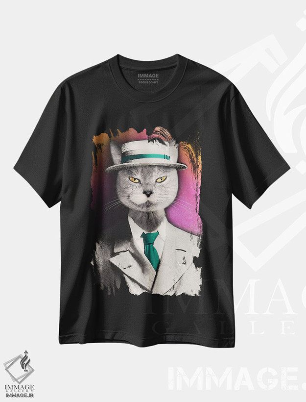 تیشرت طرح دار بیلی کوچک، تزئینی اثر انیمال فَنسی | فروشگاه ایماژ